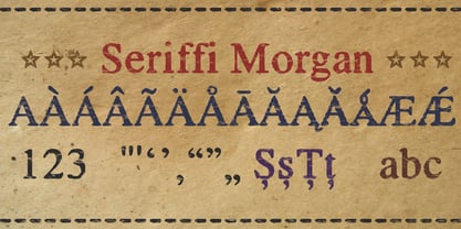 Seriffi Morgan Font Poster 2