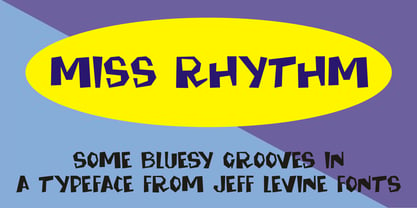 Miss Rhythm JNL Font Poster 1