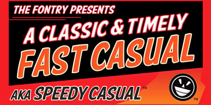 FTY SPEEDY CASUAL Fuente Póster 2