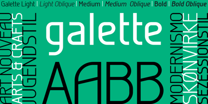 Galette Font Poster 4