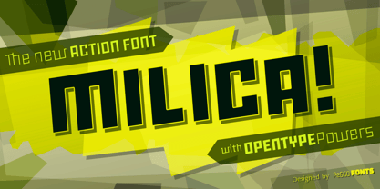Milica Font Poster 6