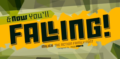 Milica Font Poster 5