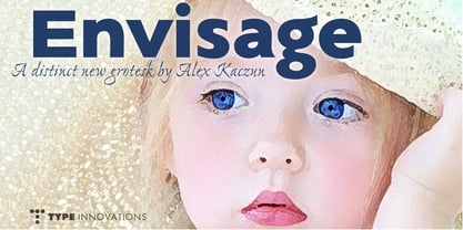 Envisage Font Poster 6