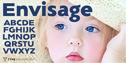 Envisage Font Poster 2