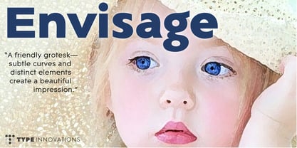 Envisage Font Poster 1