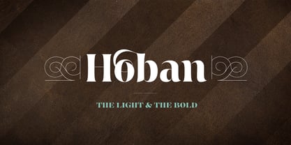 Hoban Font Poster 1