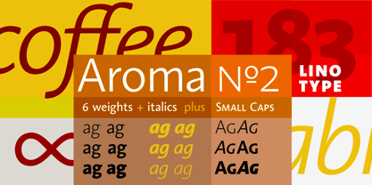 Linotype Aroma No. 2 Font Poster 1