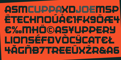 ITC CuppaJoe Font Poster 2