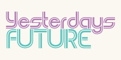 EB Futuretro Font Poster 3