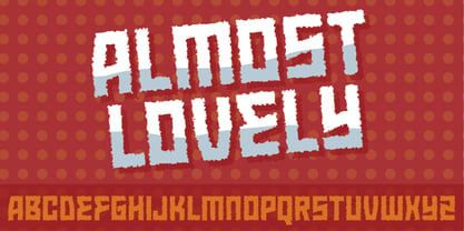 Almost Lovely Font Poster 1