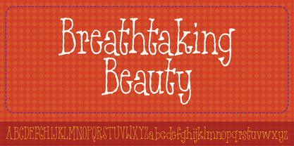 Breathtaking Beauty Font Poster 1