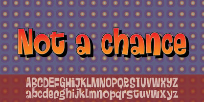 Not A Chance Police Poster 1