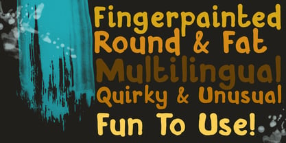 Inky Fingers Font Poster 2