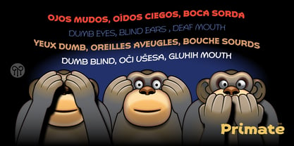 Primate Fuente Póster 20