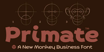 Primate Font Poster 8