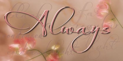 Always Font Poster 2