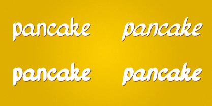 Pan Cake Font Poster 5
