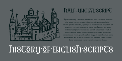Cal Insular Majuscule Font Poster 3