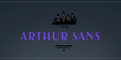Arthur Sans Font Poster 11