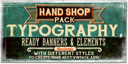 Hand Shop Pack Fuente Póster 1