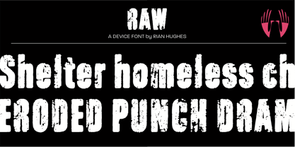 Raw Font Poster 1