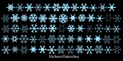 XSchnee Flaken Police Poster 5