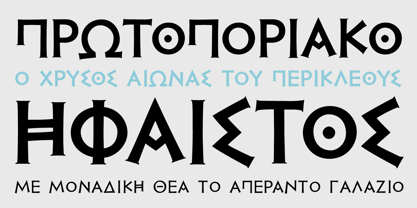 PF Hellenica Pro Font Poster 4