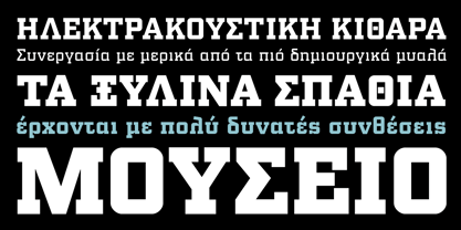 PF Synch Pro Font Poster 5