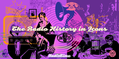 RadioTime Font Poster 25