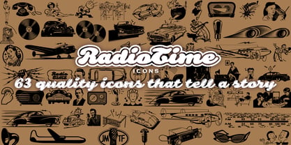 RadioTime Font Poster 30