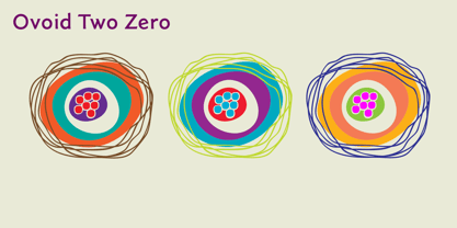 Ovoid Two Zero Font Poster 5