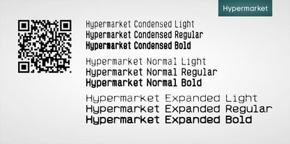 Hypermarket Font Poster 2
