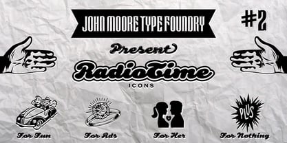 RadioTime Font Poster 5