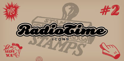 RadioTime Font Poster 15