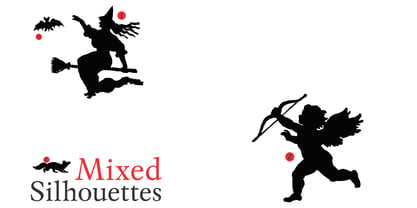 Silhouettes mixtes Police Poster 2