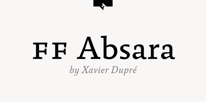 FF Absara Font Poster 1