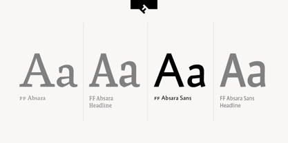 FF Absara Sans Font Poster 2
