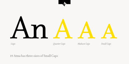 FF Atma Serif Font Poster 5