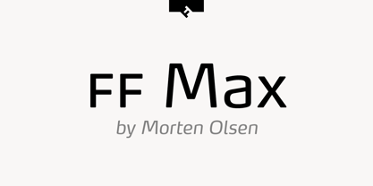 FF Max Font Poster 1