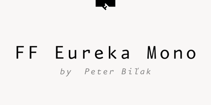 FF Eureka Mono Font Poster 1