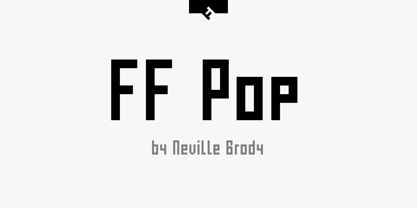 FF Pop Font Poster 1