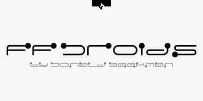 FF Droids Font Poster 1