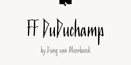 FF DuDuchamp Font Poster 1