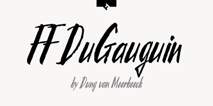 FF DuGauguin Font Poster 1