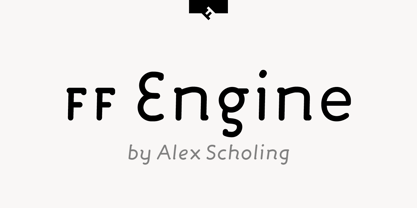 FF Engine Font Poster 1