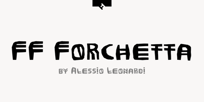 FF Forchetta Font Poster 1