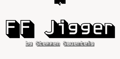 FF Jigger Font Poster 1