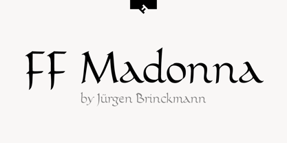 FF Madonna Font Poster 1