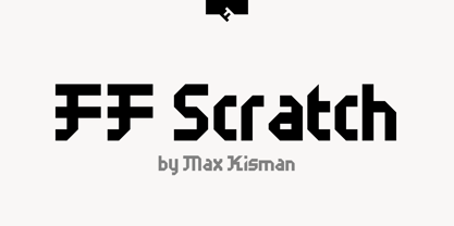 FF Scratch Font Poster 1