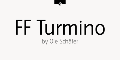 FF Turmino Font Poster 1